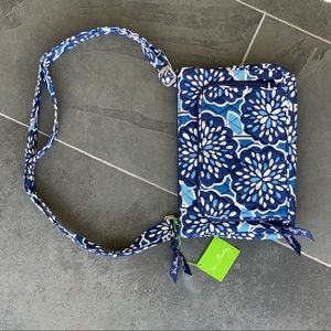 Vera Bradley Little Hipster Petal Splash Bag NWT